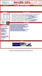 Mobile Screenshot of liesdie.info