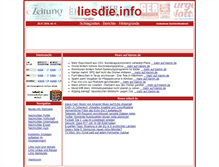 Tablet Screenshot of liesdie.info